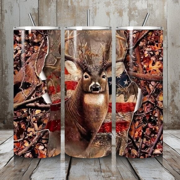 Other - Deer Tumbler 20 oz